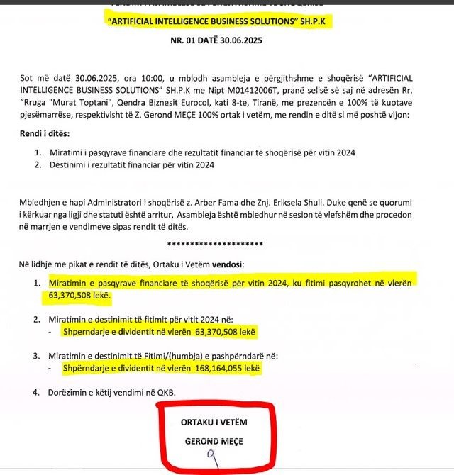 PENGU që u kthye në PENGMARRËS - Gerond Meçe vijon të