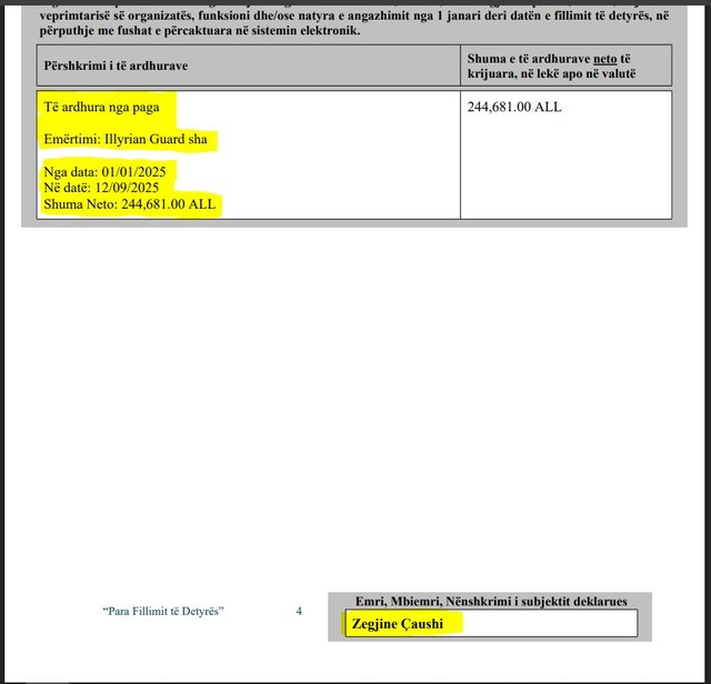 “Gazoooo ...”, Zegjineja ka qenë “rojtare” te