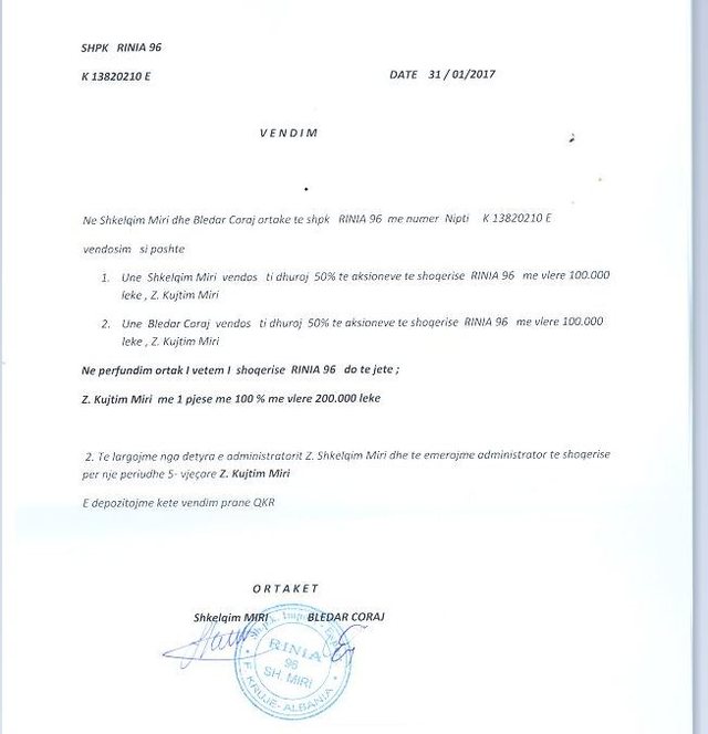 Bushi i Krujës i jep gjithmonë tenderat e pastrimit firmës