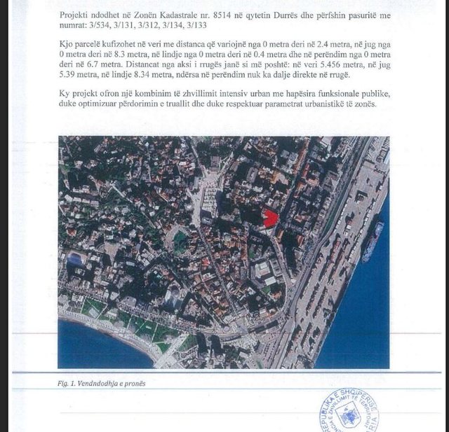 Leje për 4 kulla deri në 30 kate në qendrën historike