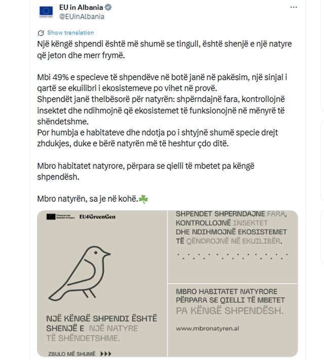 Protestat për Zvërnecin, reagon delegacioni i BE: Mbro natyrën,