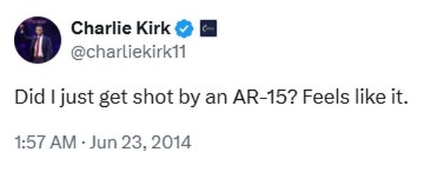 Postimi i frikshëm i Charlie Kirk, parashikoi 11 vite më parë