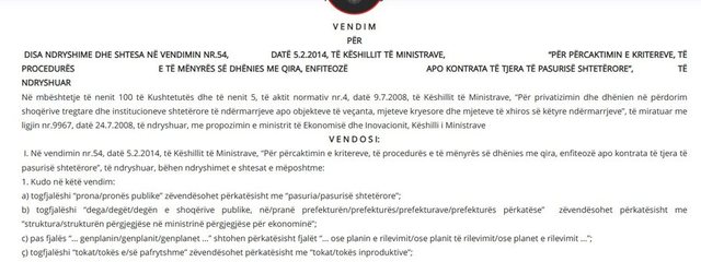 Qeveria i hap rrugën privatizimit të zonave të mbrojtura!