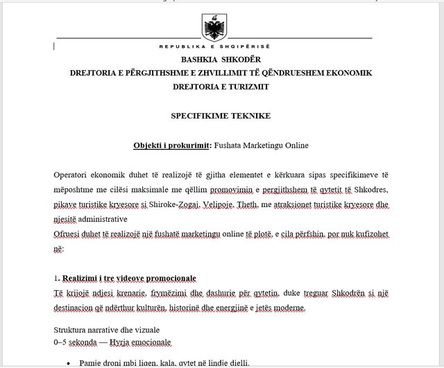 Kryebashkiaku i Shkodrës fillon propagandën pas dosjes në SPAK,