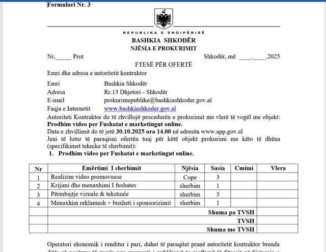 Kryebashkiaku i Shkodrës fillon propagandën pas dosjes në SPAK,