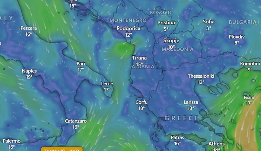 HARTA LIVE: S'ka më 'pranverë', nxirrni çadrat!