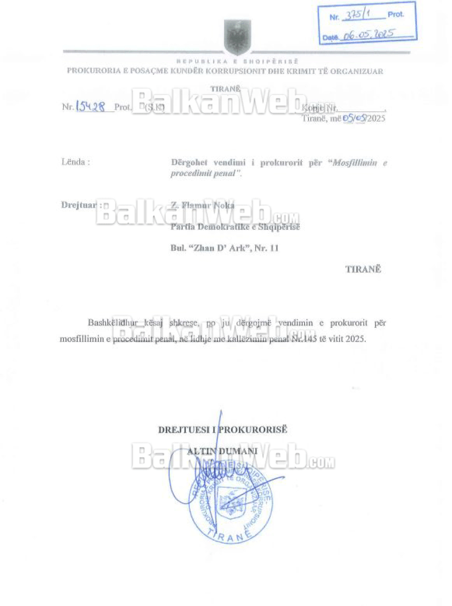 SPAK urdhëron Prokurorinë e Fierit të nisë hetimet ndaj