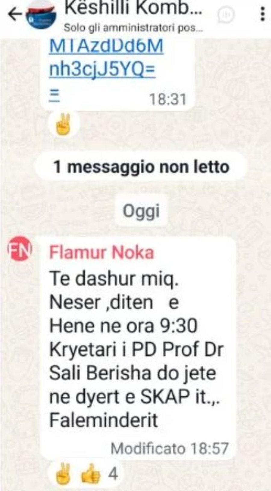 Berisha nesër në SPAK/ Noka SMS demokratëve, caktohet treshja e