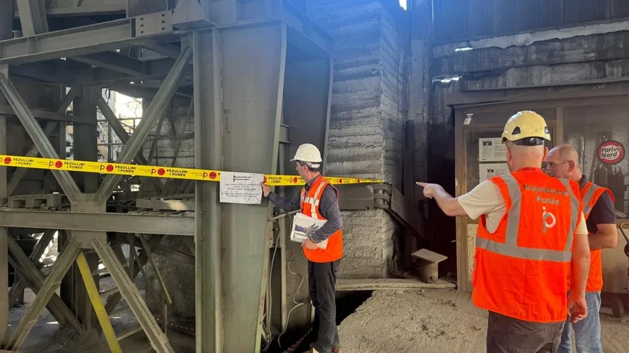 51-vjeçari plagoset në uzinën e ferrokromit, Inspektorati i