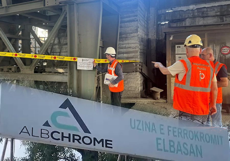 Punonjësi plagoset në uzinën e Albchrome, e zë pllaka e