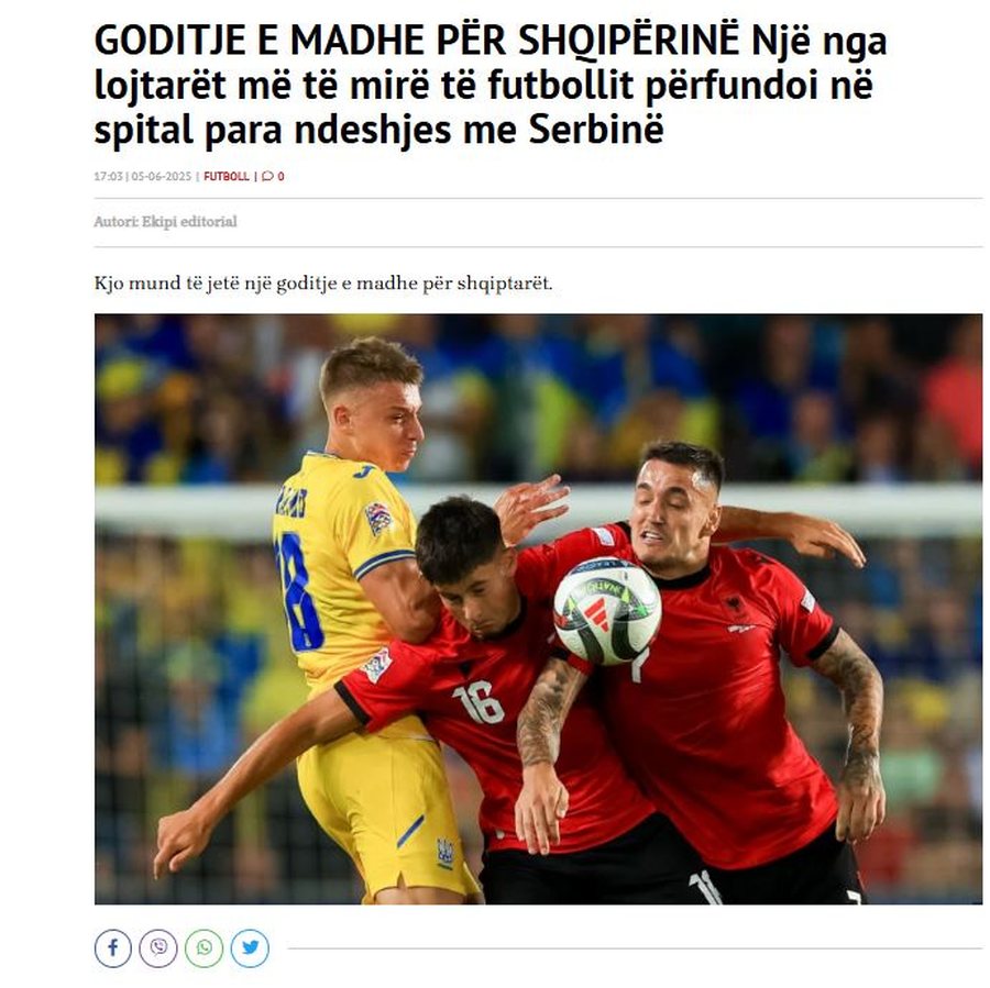 Ndeshja/ Mediat serbe "zbarkojnë" në Tiranë, mblidhen