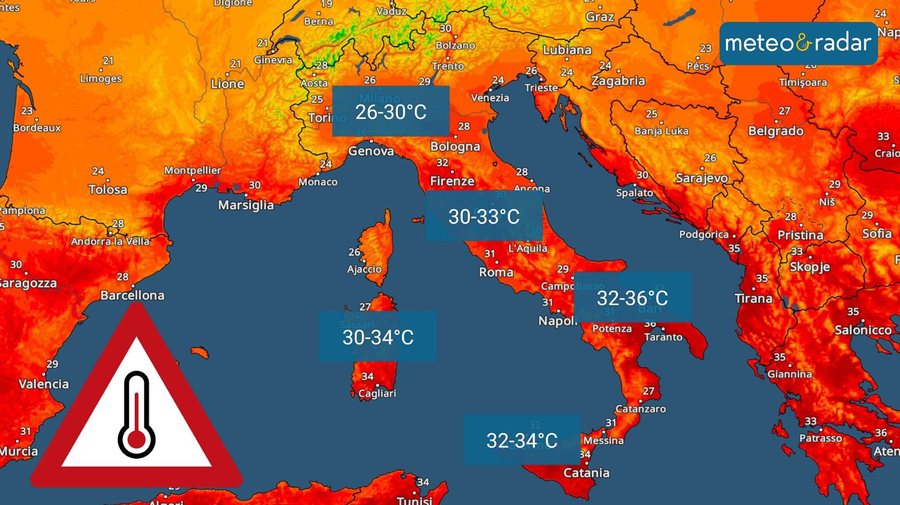 I nxehti ekstrem drejt Shqipërisë! Anticikloni afrikan sjell