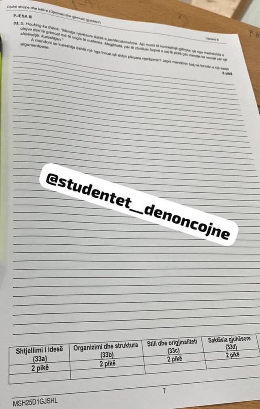 Matura 2025/ Mbi 27 mijë maturantë testohen për Gjuhën