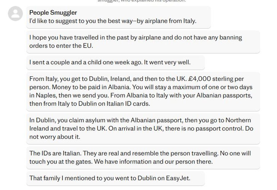 "Futuni nga dera e pasme"/ The Telegraph: Kontrabandistët
