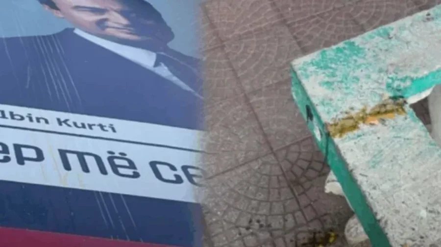 Sulm me vezë ndaj eskortës së Albin Kurtit, LVV
