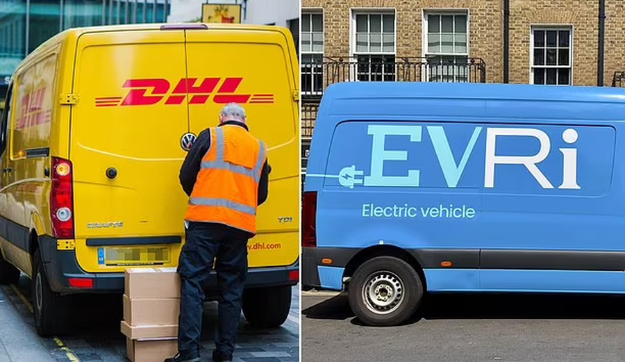 Posta e fletëve të votimit të diasporës shqiptare, DHL