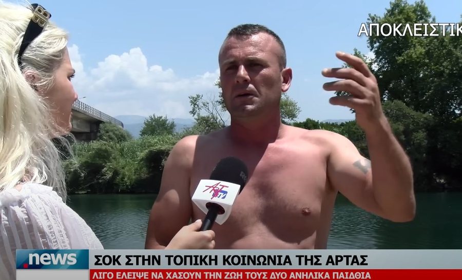 Shqiptari bëhet hero në Greqi, shpëton dy fëmijë