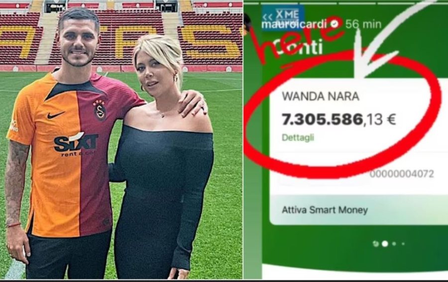 Divorci i Mauro Icardit dhe Wanda Narës merr përmasa të tjera,