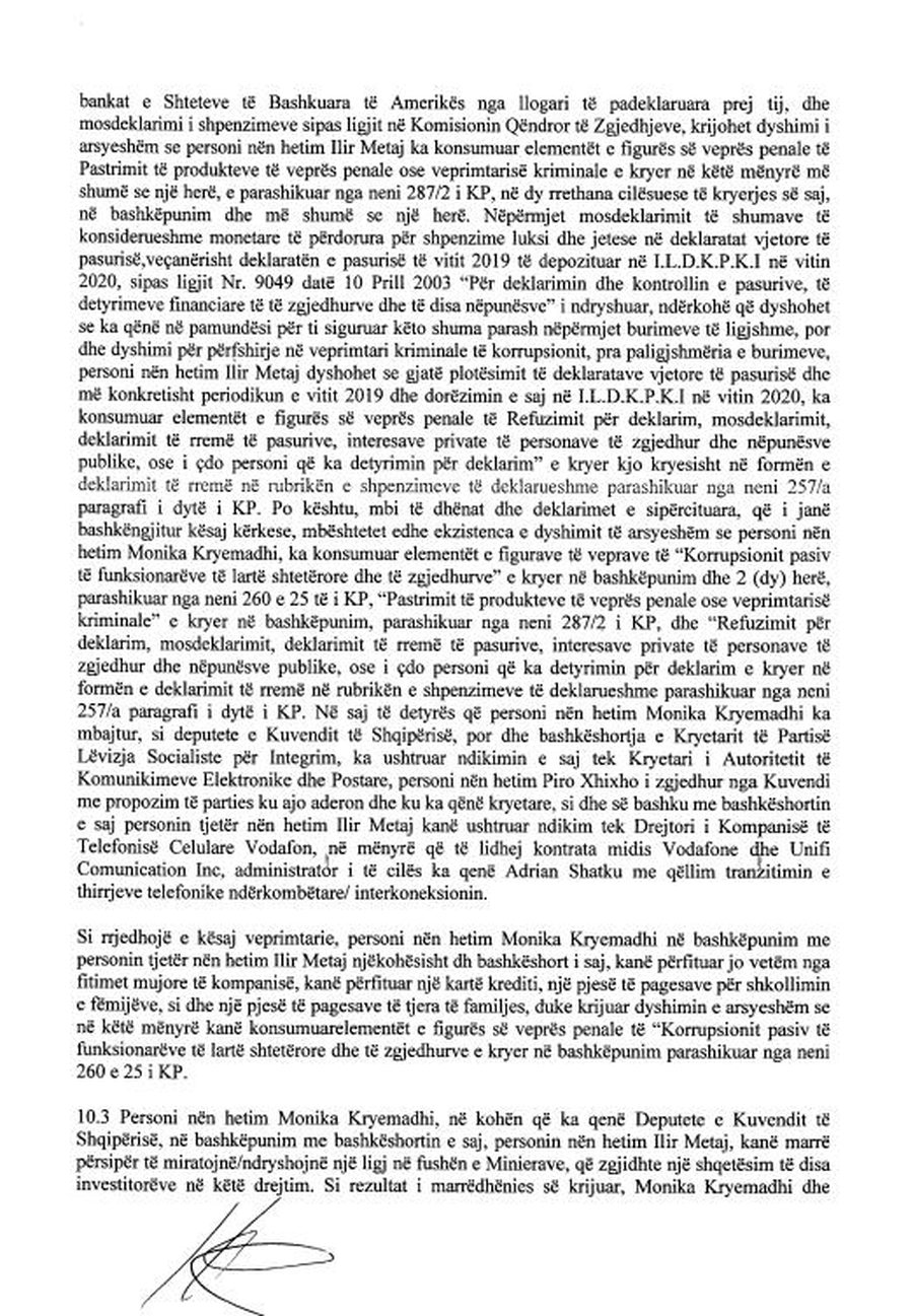 Prej tetorit në burg, avokati kërkon lirimin e Ilir Metës
