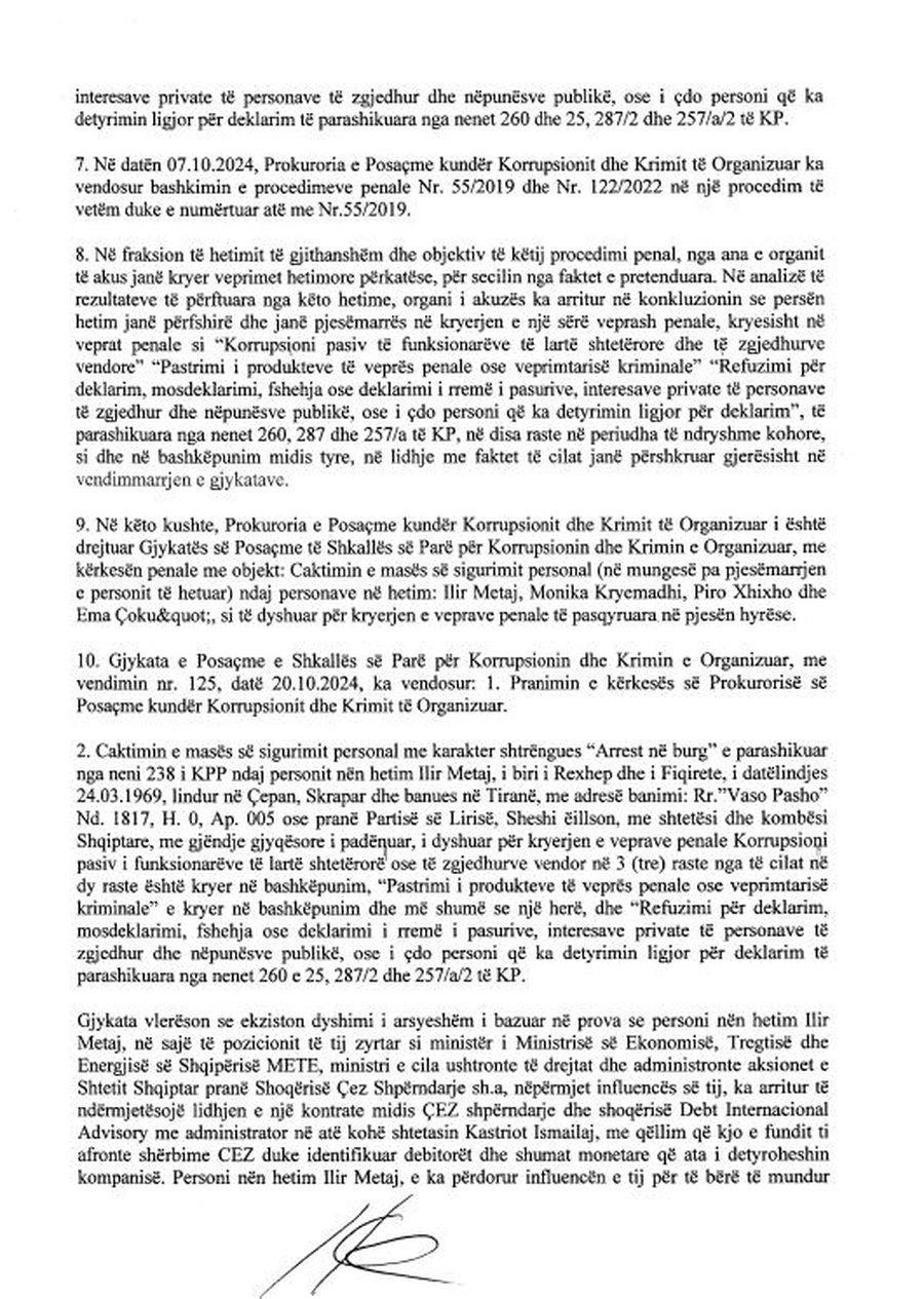 Prej tetorit në burg, avokati kërkon lirimin e Ilir Metës