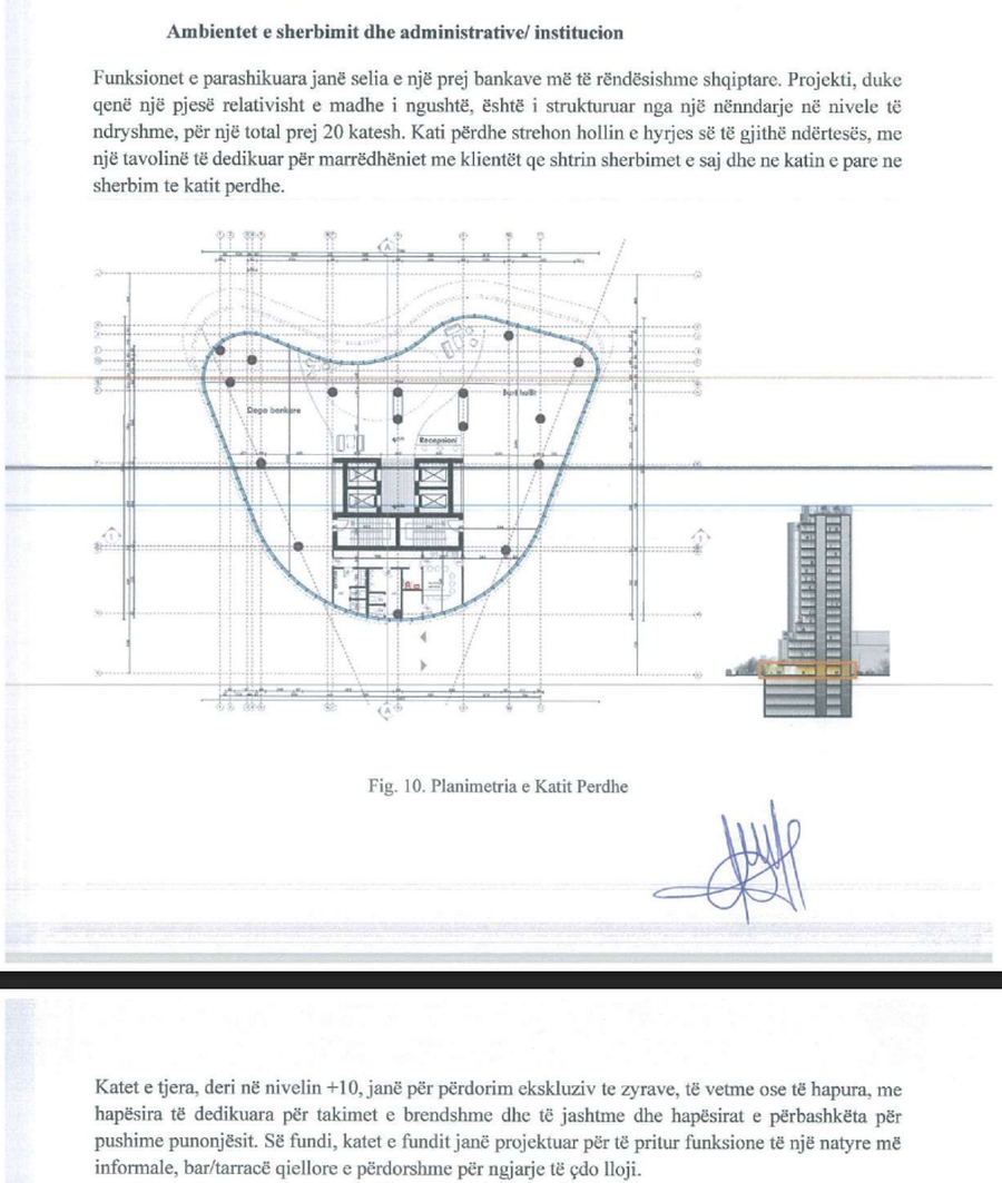 Ngrihet kulla 19-katëshe e Union Bank në Ali Dem, prek shkollën