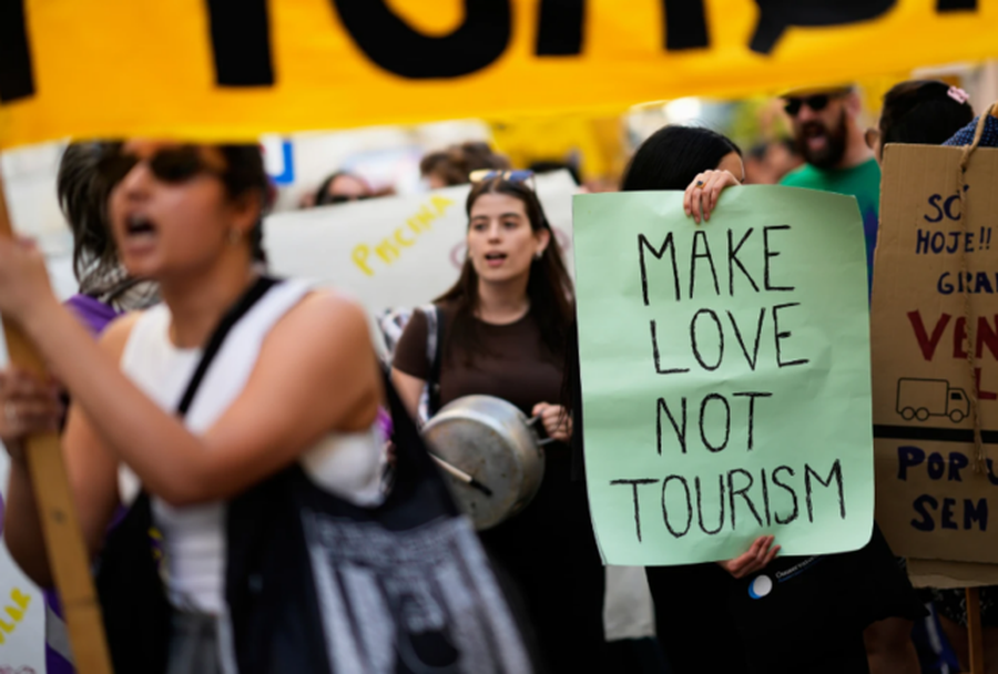Protesta në Barcelonë kundër turizmit, qytetarët