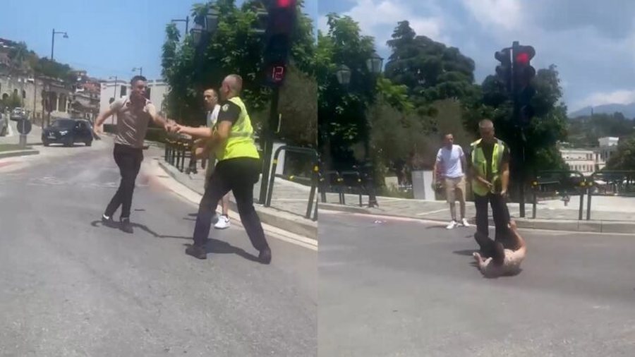 PAMJET- Sherr në mes të rrugës, Polici i Bashkisë