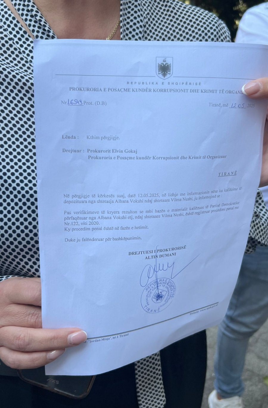 Tjetër përballje! Albana Vokshi dërgon Vilma Nushin në SPAK,