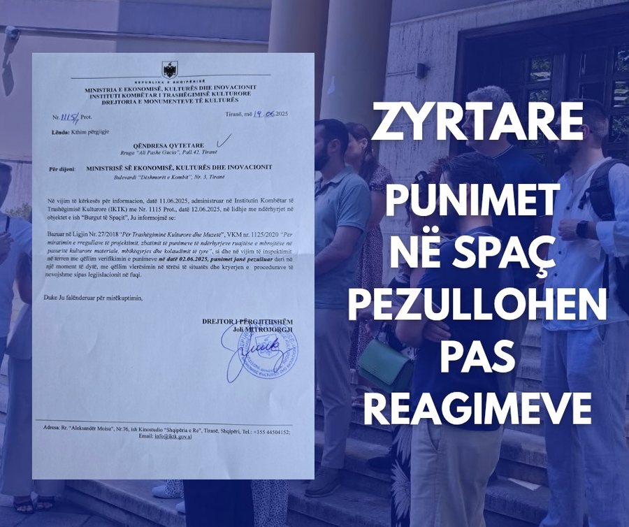 Ndërhyrja në ish-burgun e Spaçit/ Pas nënshkrimit të