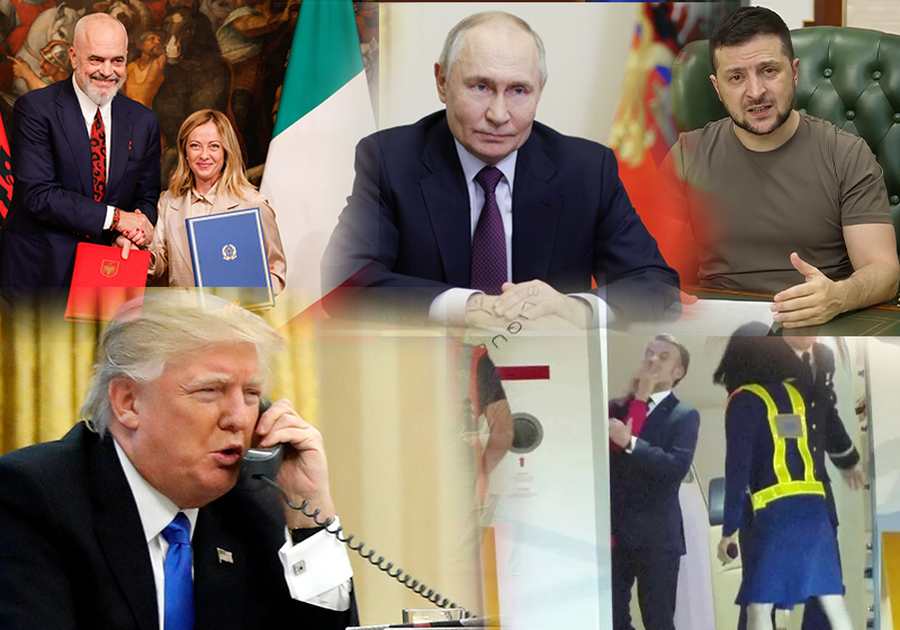 Diplomacia me lule dhe puthje