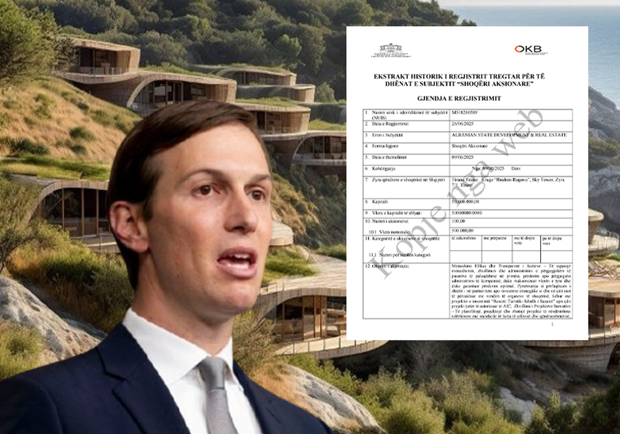 Shqipëria, aksionere në resortin e dhëndrit të Trump në