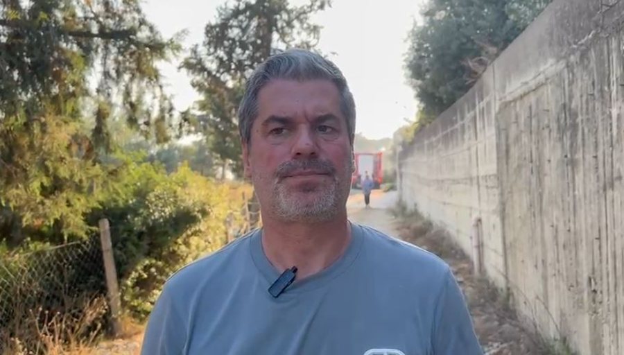 "Ndoshta nga një qiri", Ermal Dredha: Zjarri në