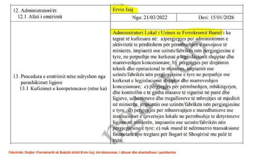 "Dënime, kërcënime dhe pasuri!"/ Çfarë