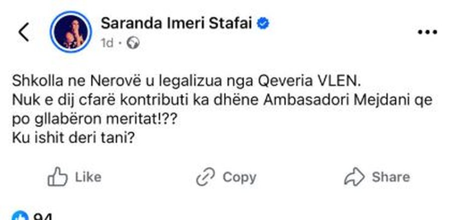 Shkolla SHQIPE dhe "bota serbe"/ Valë reagimesh për