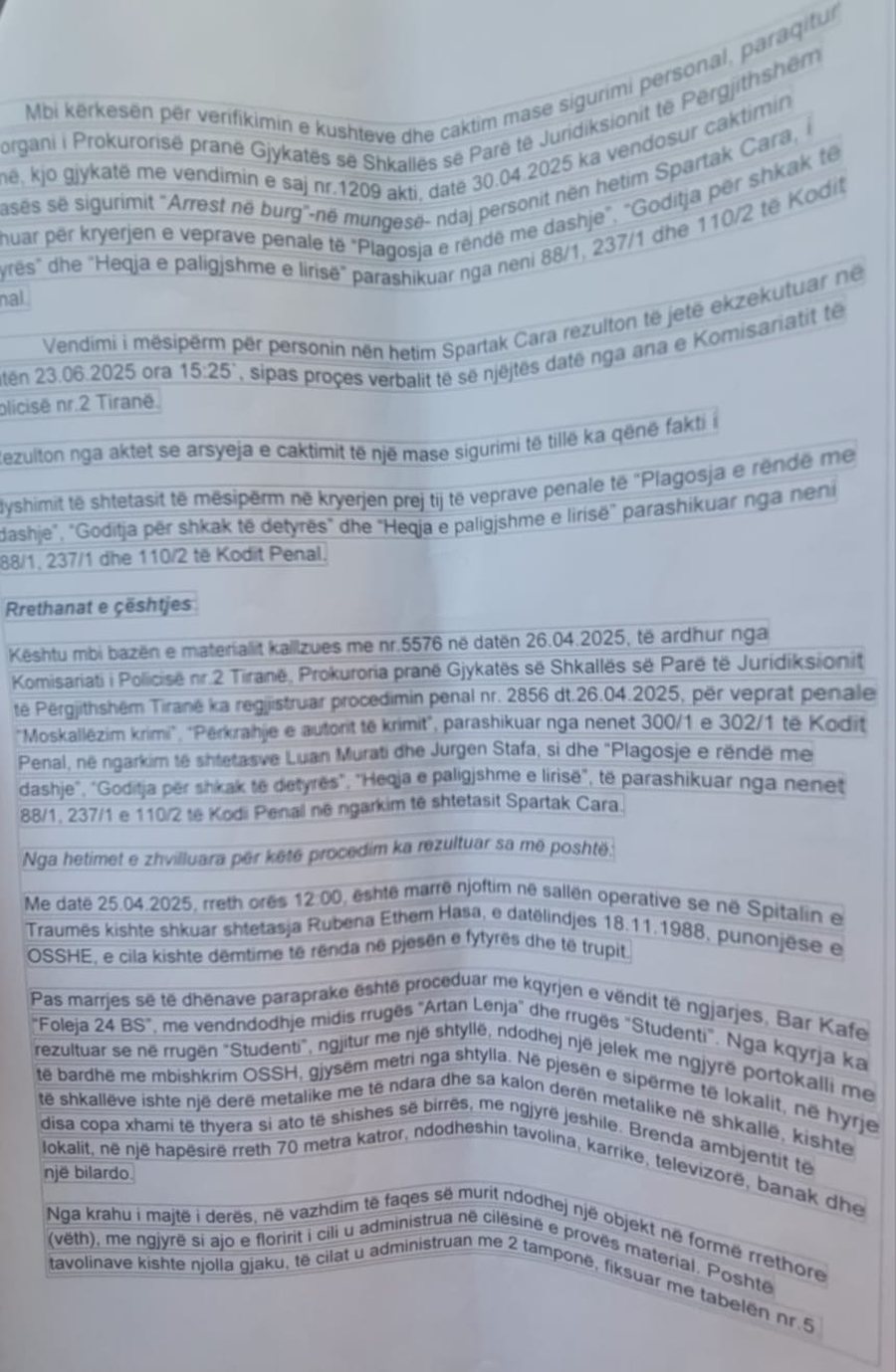 DOSJA/ Grushta dhe shkopa bejsbolli- Si u dhunua barbarisht faturistja e OSHEE