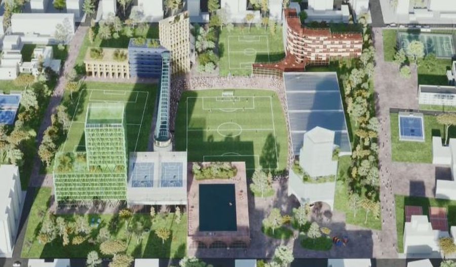 Stadiumi i Durrësit, Korporata hap garën, privati do