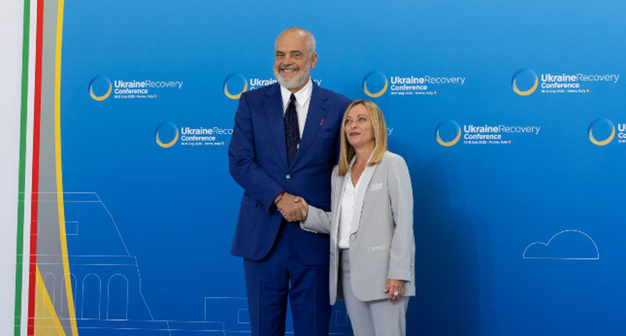 Rama në konferencën për Rimëkëmbjen e Ukrainës,