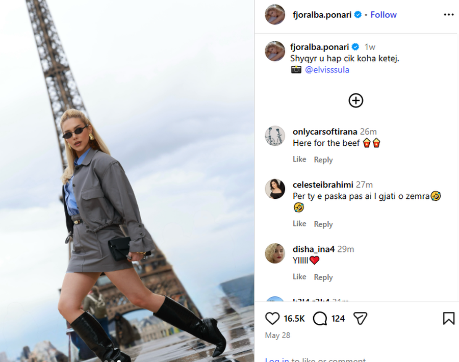 'Ishte njëra te kulla Eiffel...u hap koha në Paris'-Zbulohet