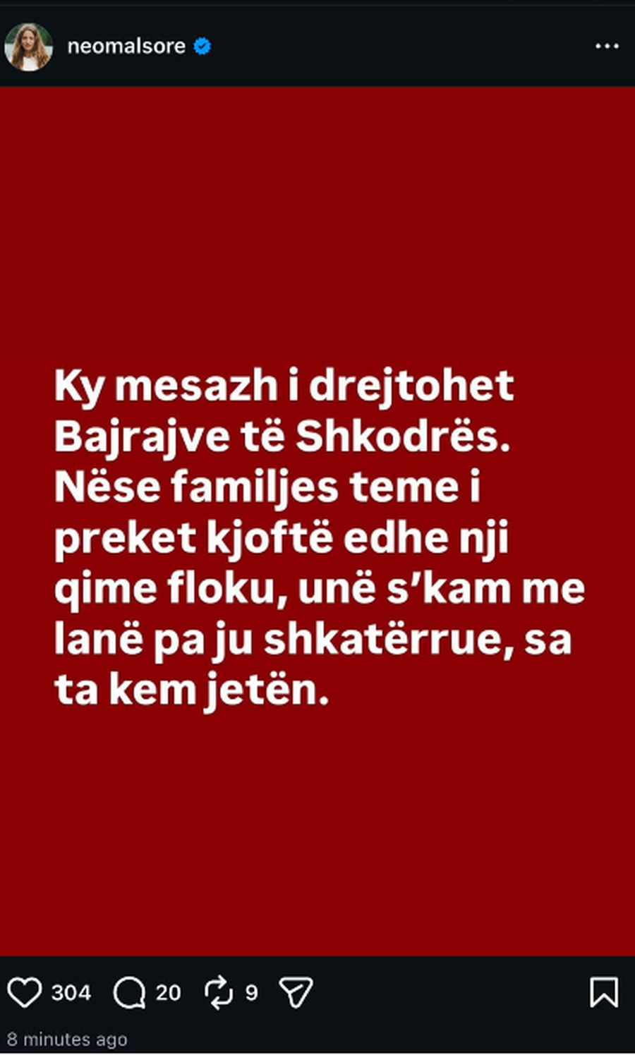Pas largimit nga PS k&euml;rc&euml;nohet familja e Marjana Ko&ccedil;ekut?