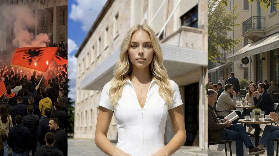 Mes protestave: Akila, gazetarja me inteligjenc&euml; artificiale, do t&euml;