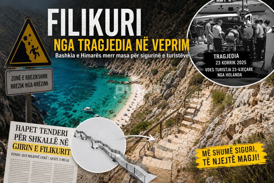 Tragjedia me turisten ,detyroi K&euml;shillin Bashkiakt&euml; Himar&euml;s
