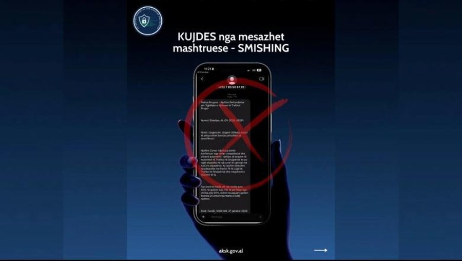 AKSK paralajm&euml;ron qytetar&euml;t: Kujdes nga mesazhet mashtruese p&euml;r