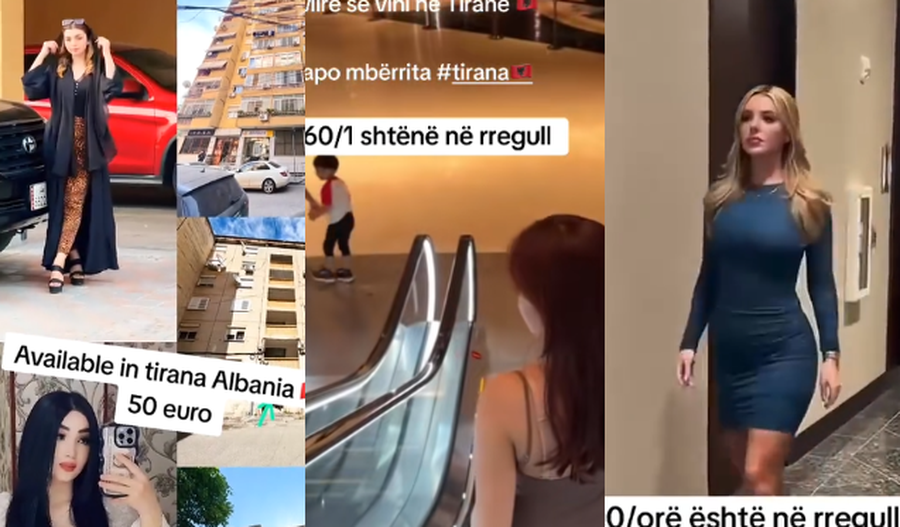 Shp&euml;rthen reklamimi i prostitucionit n&euml; Tik Tok, qindra eskorta