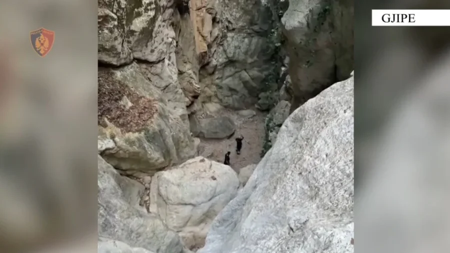 Ran&euml; n&euml; gremin&euml; n&euml; Kanionet e Gjipes&euml;, shp&euml;tohen