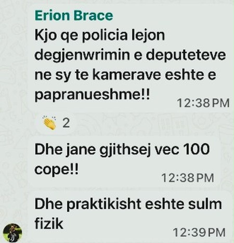 &lsquo;Hajdeni nga krahu i xhamis&euml;, ka protestues me vez&euml;&rsquo;!