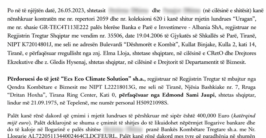 Përgjimet nga dosja 'Aruba'! Si CEO i FIBANK fshehu gomonen