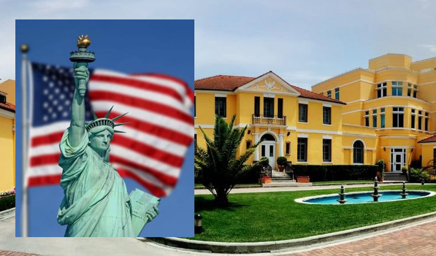 250 vjetori i pavar&euml;sis&euml; s&euml; SHBA-s&euml;, Ambasada amerikane
