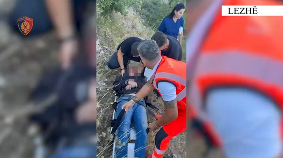 VIDEO/ U rr&euml;zua n&euml; mal teksa ruante bag&euml;tit&euml;, i moshuari