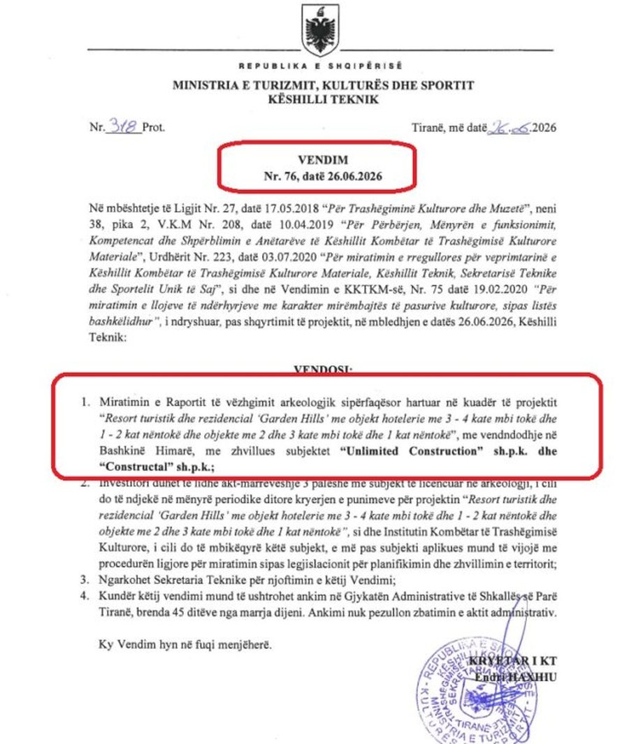 N&euml; k&euml;rkim nga SPAK/ Ilir Shtufi merr &ldquo;viston&rdquo; p&euml;r