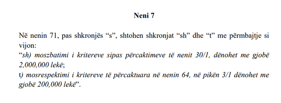 Qeveria do të pezullojë ndërtimet në sezon, gjobë deri